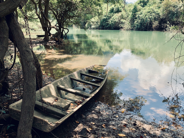 Abandoned Boat Print
