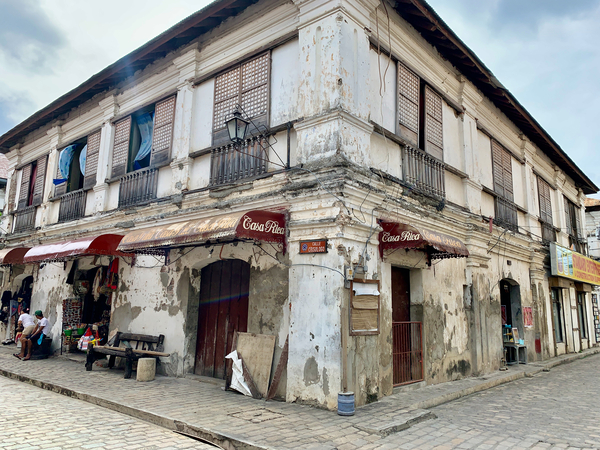 Vigan Street Corner Philippines by Jimmy Roy Photos