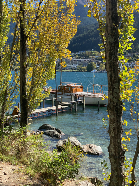 Autumn Boat Print