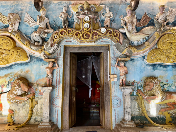 Beatiful Temple Door Print