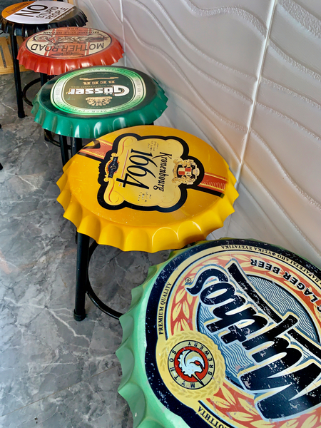 Beer Cap Stools  Print