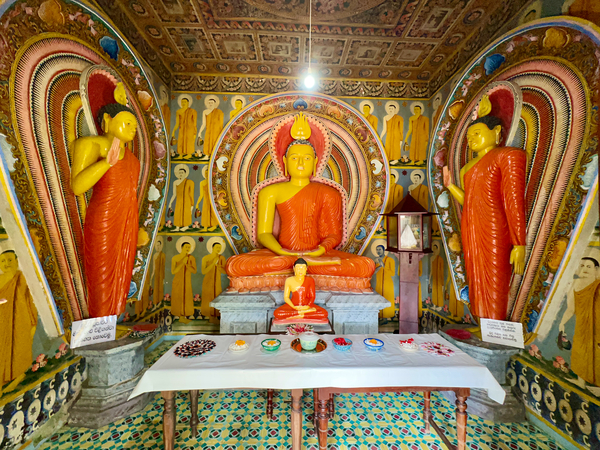 Buddhas at the Table Print