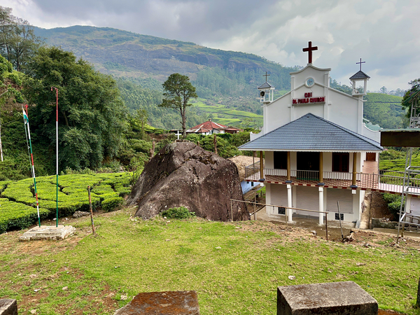 Chuch in Tea Plantations by Jimmy Roy Photos