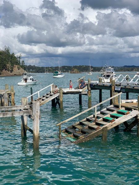 Dock Stairs by Jimmy Roy Photos