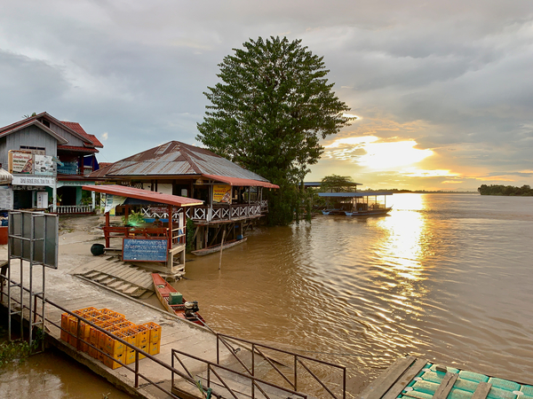Don Det Sunset Laos 2 by Jimmy Roy Photos