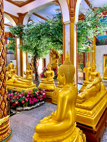 Golden Buddhas by Jimmy Roy Photos