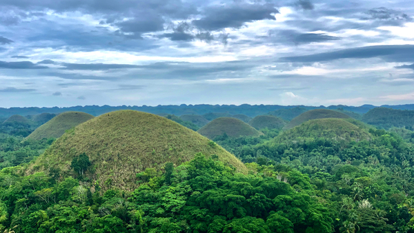 Mint Chocolate Hills Bohol Philippines by Jimmy Roy Photos