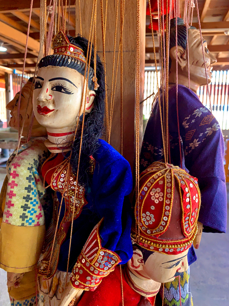 Myanmar Dolls Print
