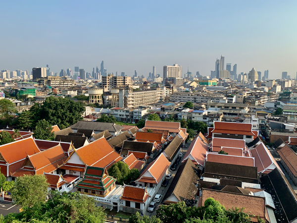 Overview of Bangkok 1 by Jimmy Roy Photos
