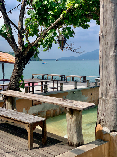 Patio with a View by Jimmy Roy Photos