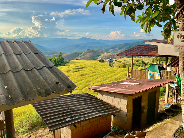 Rice Fields Village by Jimmy Roy Photos