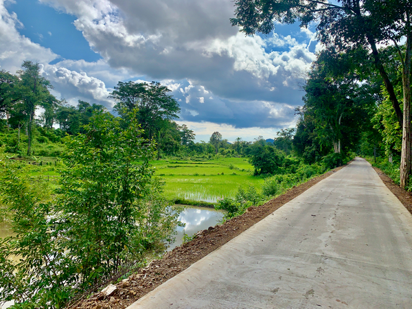 Riding by the Rice Fields by Jimmy Roy Photos