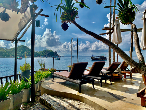 Sit Down Chill at Chalok Bay by Jimmy Roy Photos