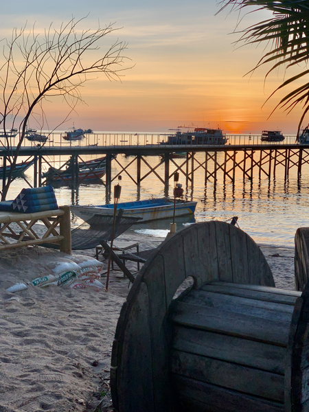 Sunset From the Beach by Jimmy Roy Photos