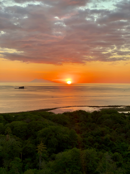 Sunset Over the Flores Sea Indonesia 3 by Jimmy Roy Photos