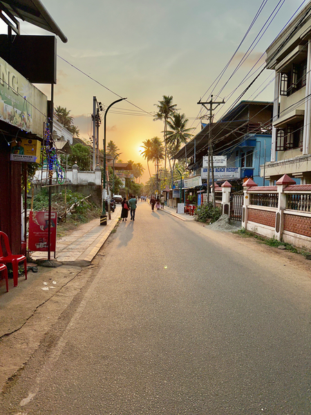 Sunset Street Print