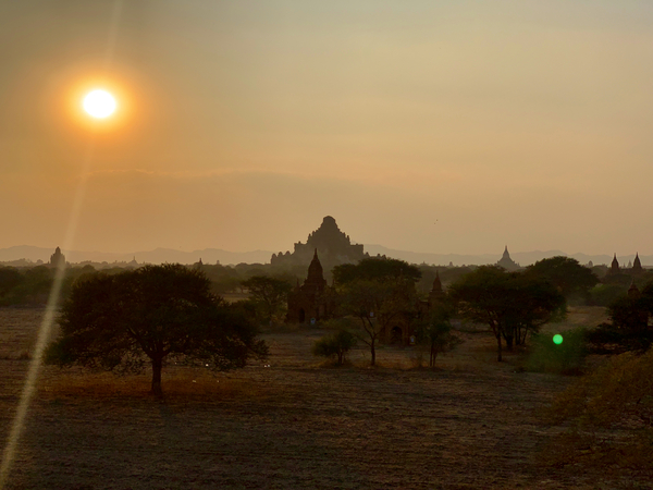 Sunset by the Temple by Jimmy Roy Photos
