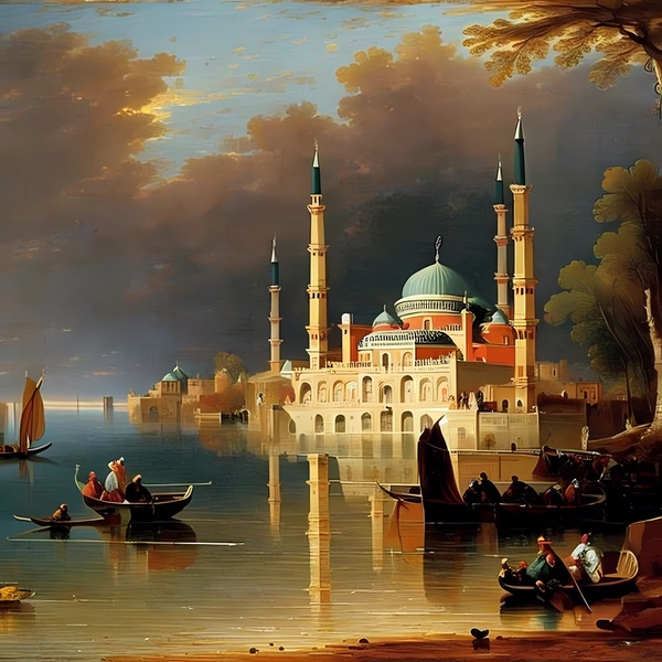 Mosque of Peace Print