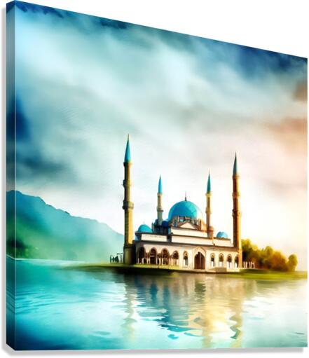 AzureElegance Canvas Print