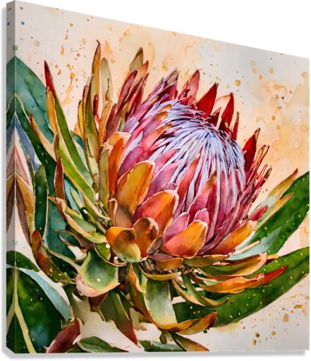 Protea Canvas Print