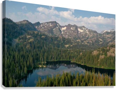 Crescent Lake Canvas Print