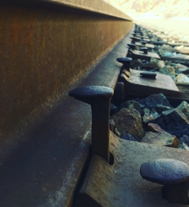 The nail and the track