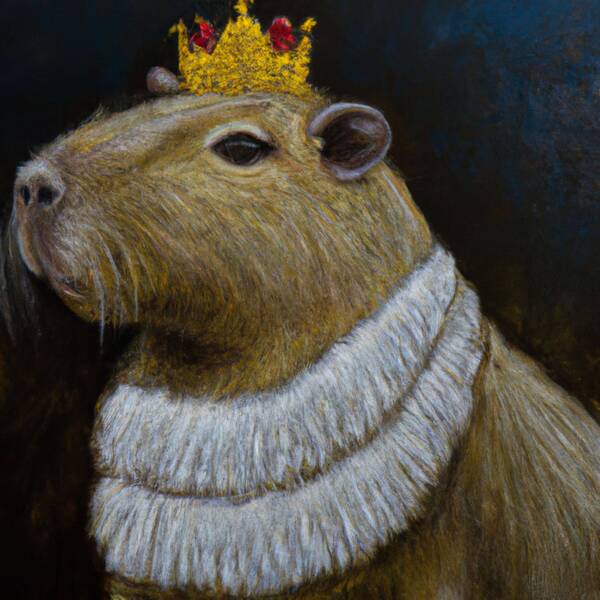 Capybara Print