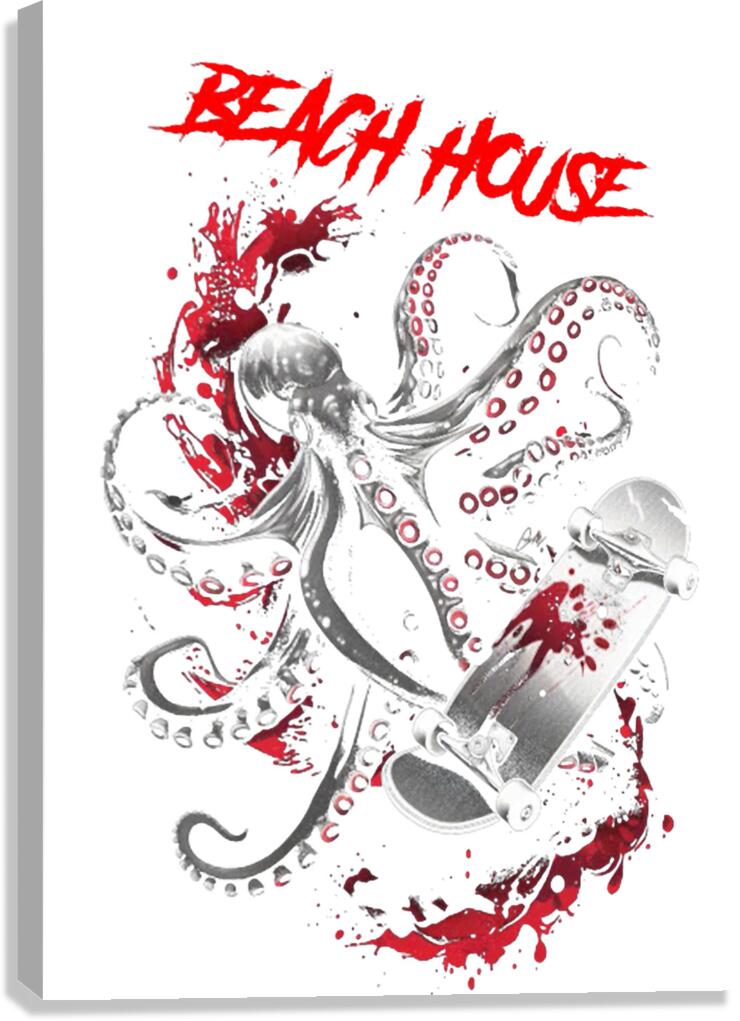 Beach House 21 Canvas Print