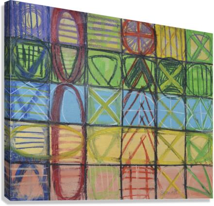 9X Canvas Print