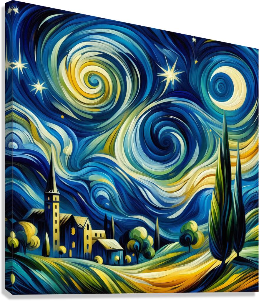 Starry Serenade Canvas Print