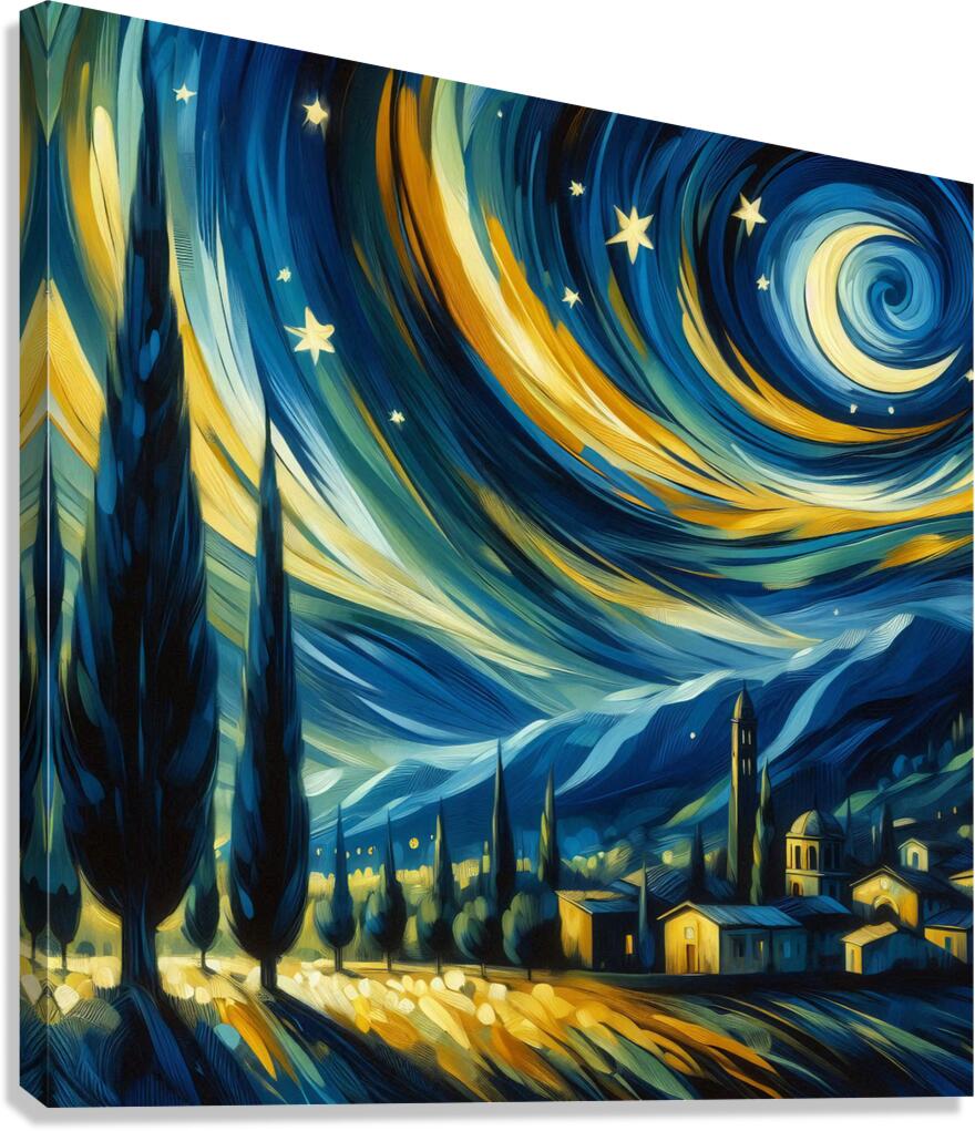 Luminal Tango Canvas Print