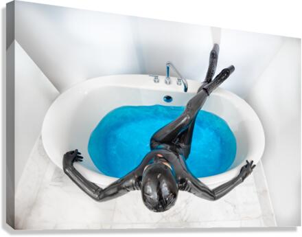 DefiantlyYours - Tub Art Canvas Print