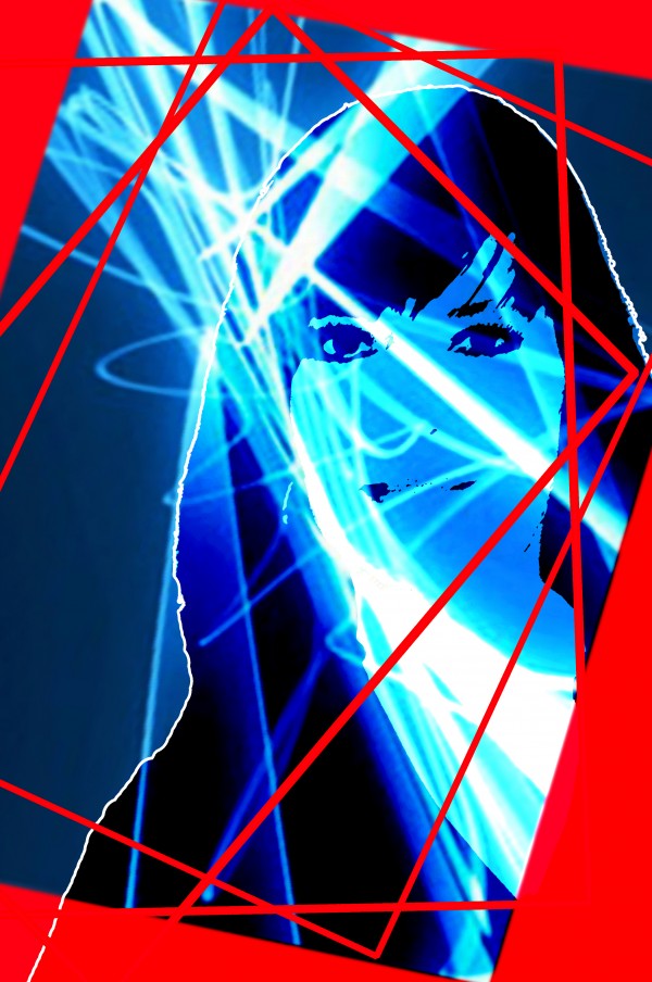 Girl Abstract Print