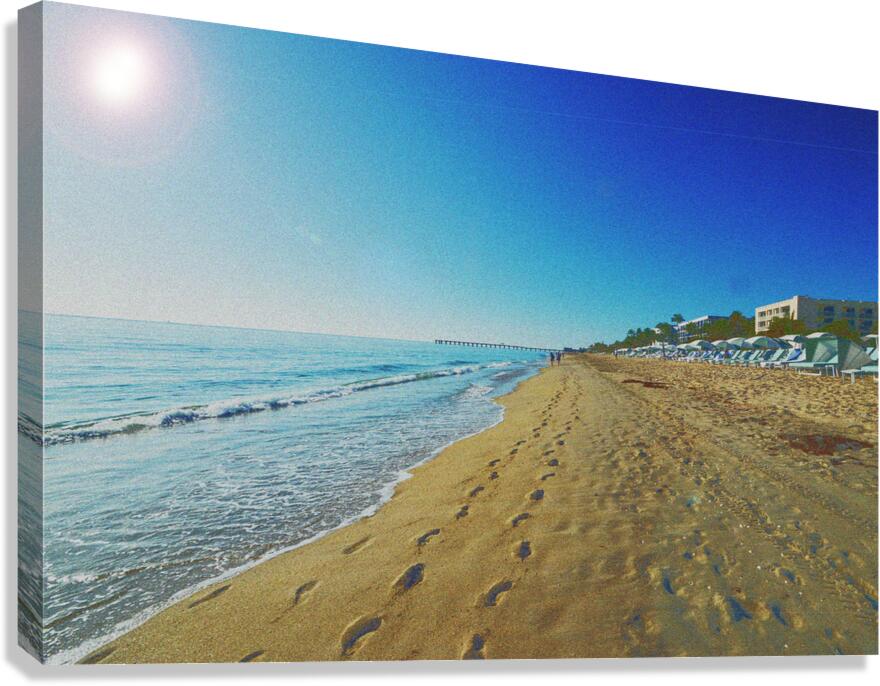 Lake Worth Beach OS Canvas Print