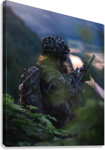 Fire Watch  Canvas Print