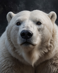 Majestic Polar Bear Portrait