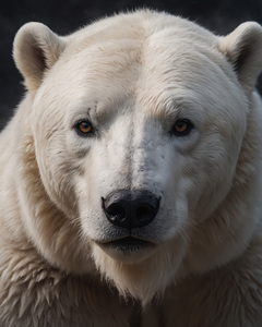 Majestic Polar Bear Portrait