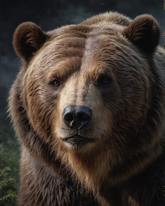 Majestic Bear Portrait