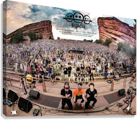 lespecial Family Photo Red Rocks 6-17-22 Canvas Print