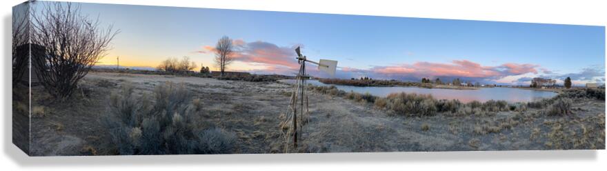 Christmas Valley Canvas Print