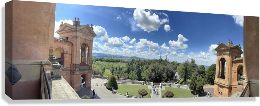 Santuario Madonna di San Luca Bologna Italy Canvas Print