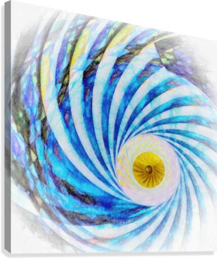 Composition Oraculaire Canvas Print