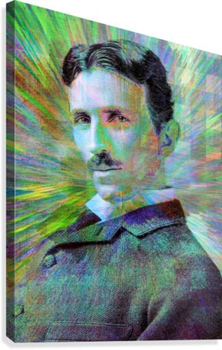 Electric Tesla Canvas Print
