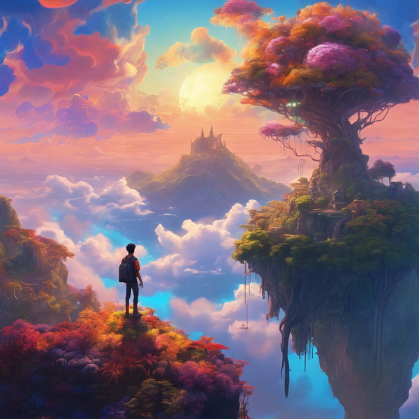 Journey Through the Celestial Tapestry by Digital Studio