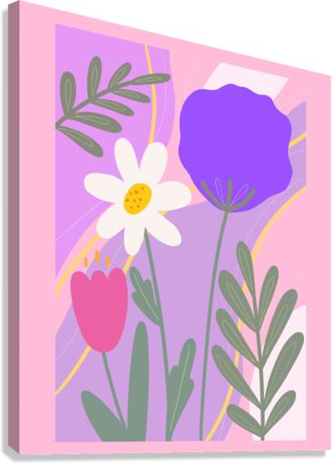 Spring flowers Canvas Print