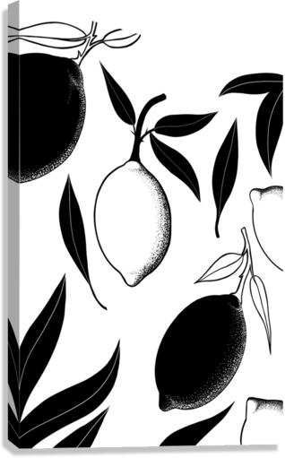 Lemon Canvas Print
