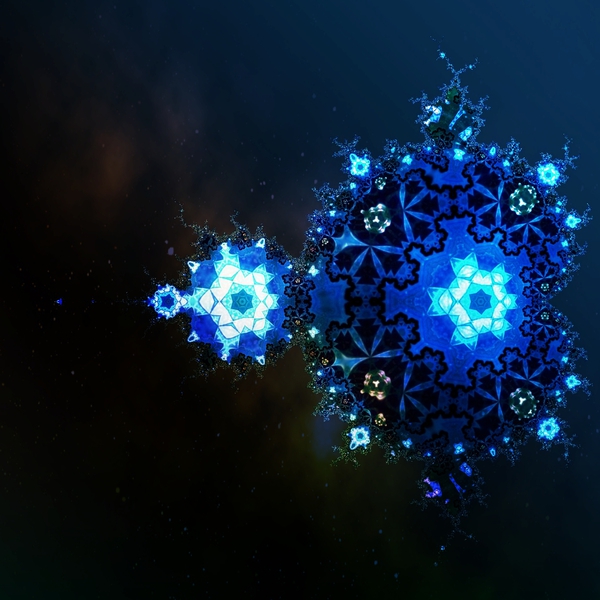 Galatic Fractal  by Kollmann Artworx