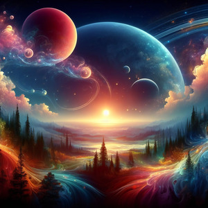 Nebula of Algorithmic Dreams