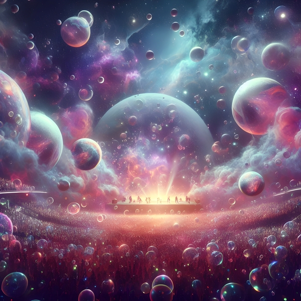 Cosmic Concert of Peace by Beautiful Digital Art