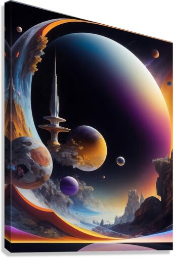 Galaxion3 Canvas Print